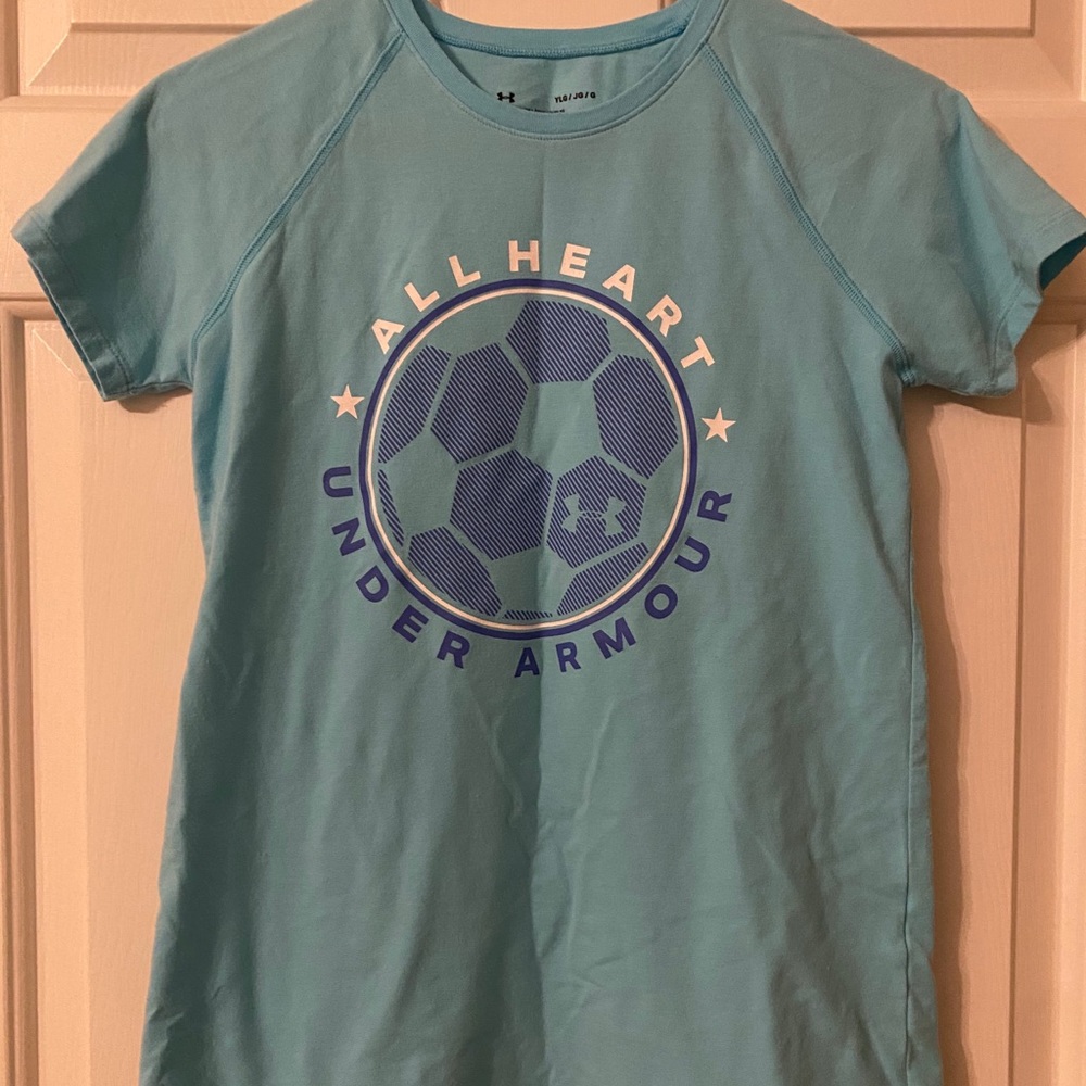 Under Armor kids soccer tee